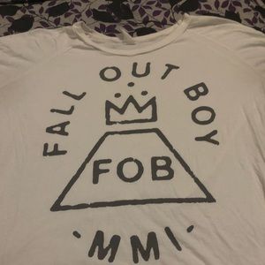 A White Fall Out Boy Sweater